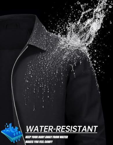 MAGNIVIT Stylish Full-Zip Golf Jacket