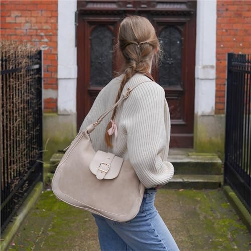 Image of Missnine Hobo Bag Purses and Handbags for Women Top Handle Handbags with Pocket Zipper