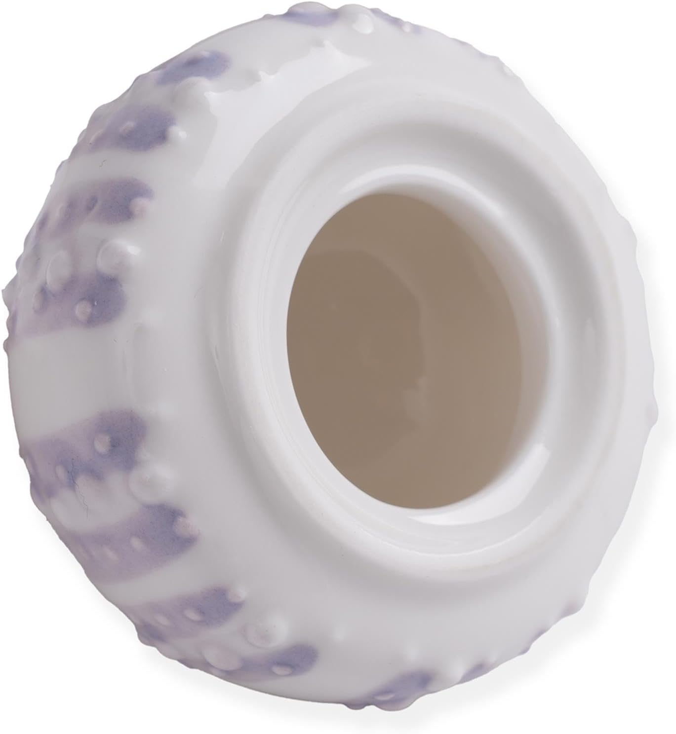 Ceramic Purple Sea Urchin Toilet Floor Bolt Covers, Decorative Bathroom Toilet Accessory, 2-Pack (W1) image 2