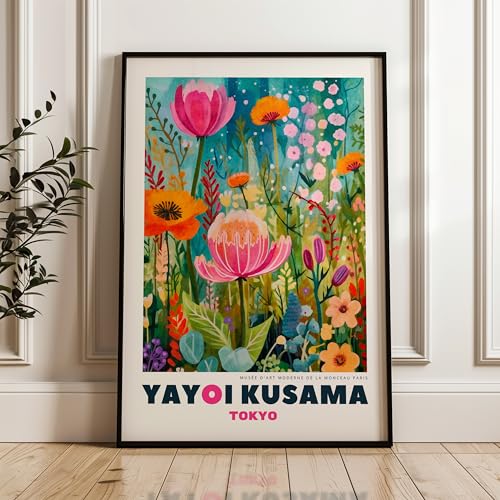Affiche d'art Yayoi Kusama ARTINSPIRIO œuvre graphique géante 70x100