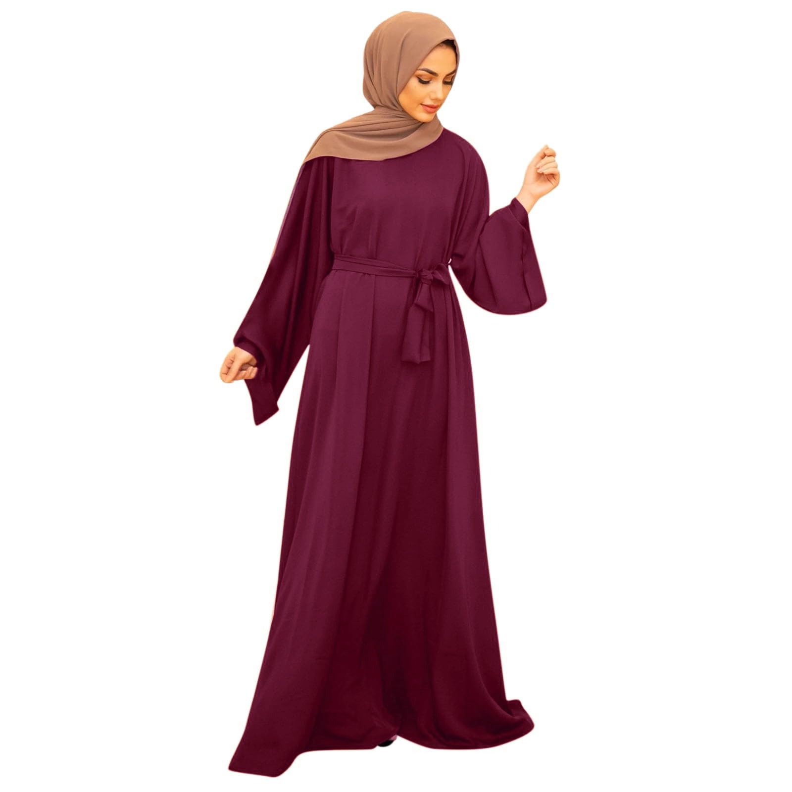 Robe de prière Ramadan coupe ample pour un confort sans gêne - 7