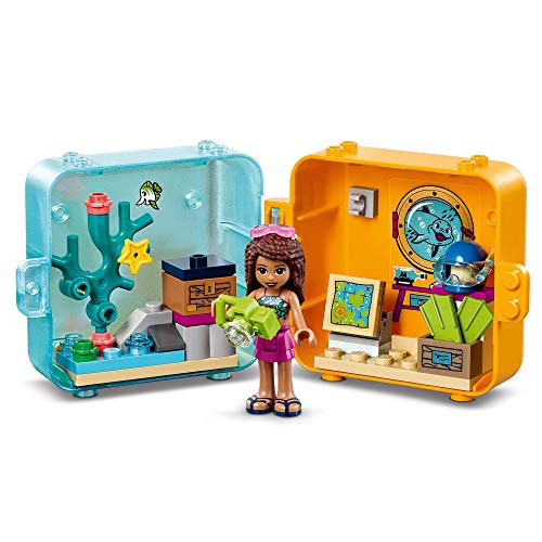 Friends Il Cubo delle Vacanze di Andrea, Serie 3 Mini Set da Viaggio da Collezione, 41410 - Lego - Immagine 1
