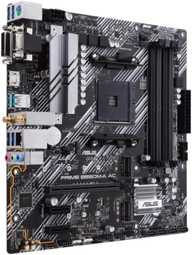 Image of MICRO CENTER AMD 5800XT Processor with ASUS Prime B550M-A AC Motherboard