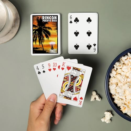 Lantern Press Rincon Puerto Rico naipes Poker 52 u. miniatura 2