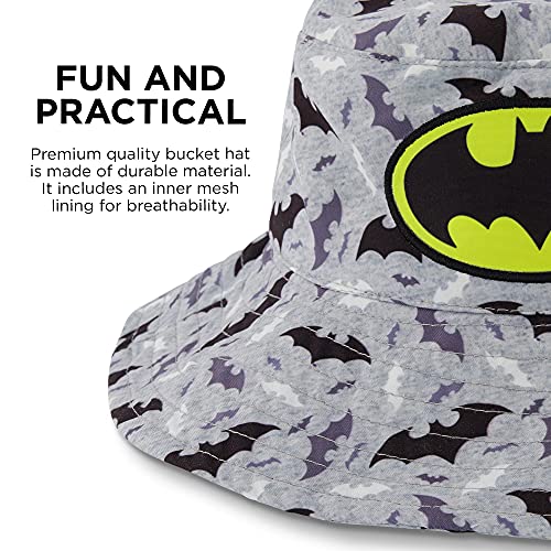 Dc Comics Boys Bucket Hat & Baseball Cap, Batman Toddler Sun Hat For Ages 2-4 #TOP2