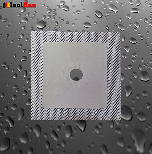 Preisvergleich Produktbild Wandmanschetten Wandmanschette 120 x 120 mm Abdichtung Bad Küche Dichtband