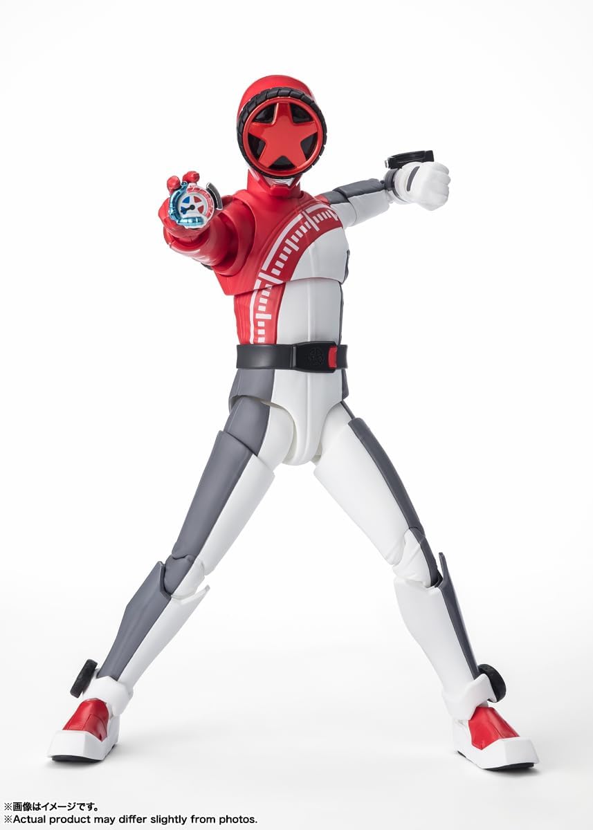 S.H. Figuarts Bakujo Sentai Bumbunger, Bundred, Approx. 5.7 inches (145 mm), PVC & ABS, Pre-Painted Action Figure