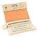 COMARI Tabaktasche aus Kork | Separates Paper- & Filterfach | kostenfreier Greengo Tabakbefeuchter (Natur)