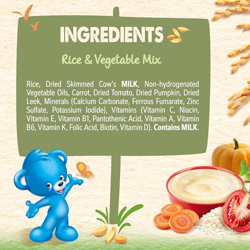 Nestle Cerelac Rice & Vegetable Mix From 6 Months, 350g