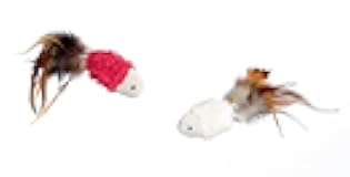 Cat Naturals Crinkle Fish - (2 Pack) Natural Materials, Includes Premium North American Catnip (Colors Vary)
