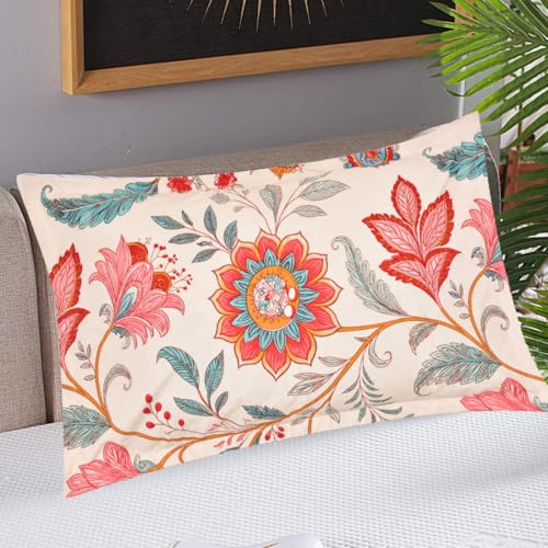 Image of Amazon Brand - Umi Super Soft Brushed Microfiber Cotton Pillow Covers, 2 Piece Pillow Covers(Not Pillow),Flange on Edges Pillow Covers 17X27(inches) 43X68(CM)