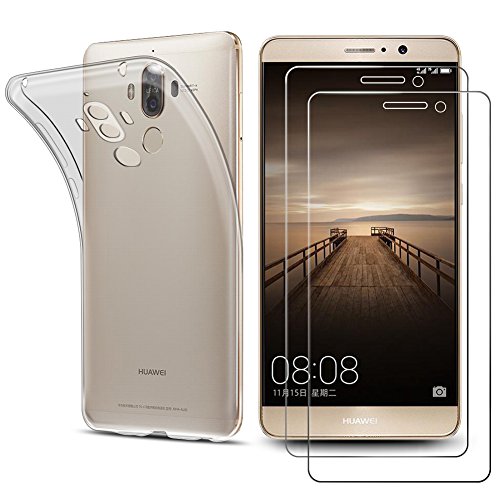 2 Pezzi Wellead Huawei P9 Lite Pellicola vetro