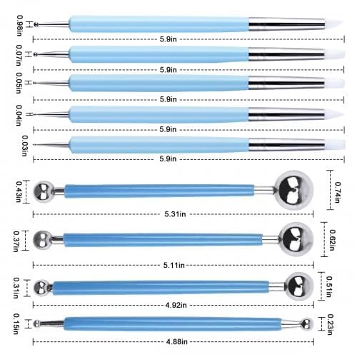 Pintura Para Arcilla Herramienta De Alfarería De Cerámica Herramienta Artesanal Accesorios Artista Estudiante ANGGREK Arte Y Manualidades Tornetas Para Ceramica