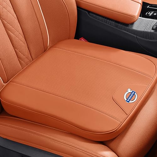 車用 シートクッションセット ボルボ XC40 XC60 XC70 XC90 対応 通気性 滑り止め 四季汎用 カーシートカバー 車専用設計 座布団 クッション 簡単取付 前後座席対応 シートプロテクターパッド 車内インテリア用品,オレンジスタイル [並行
