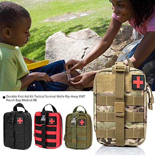 First Aid Kit Outdoor Premium First Aid Box First Aid Bag Home Pharmacy for Home, Car, Travel, Office, Hiking, Camping (Camouflage) - Image 6