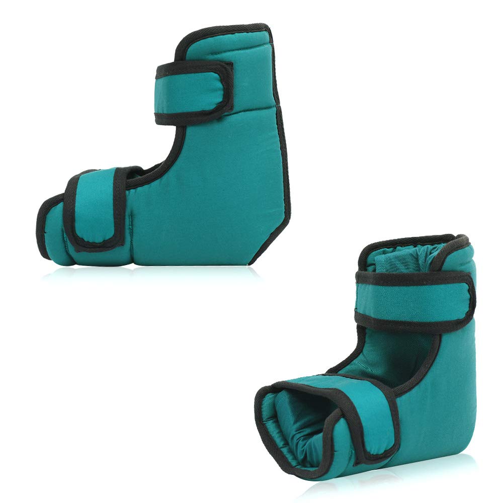 Almohadas para los pies - 1 par de Protectores para el talón - Cojines para el talón para Mantener el Calor, aliviar el Dolor de la presión y úlcera del talón