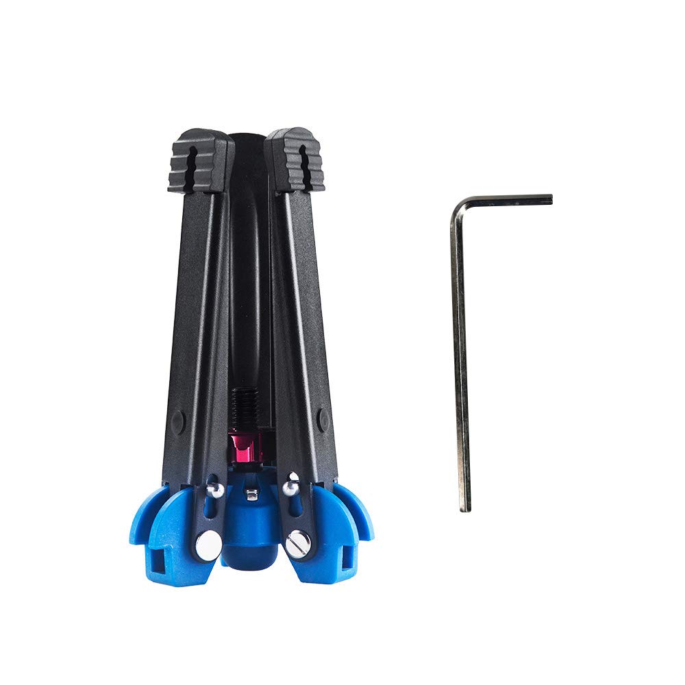 Soporte monopie M-1 HUIOP M-1 portátil universal mini pie tres pies soporte pie monopod para rótula monopie con tornillo 3/8 "