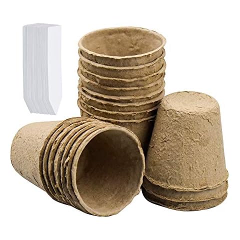 100 Macetas Biodegradables de 6 cm Kupink Cover