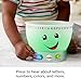 Fisher-Price Baby Learning Toy Laugh & Learn Magic Color Mixing Bowl with Pretend Food Music & Lights for Ages 6+ Months