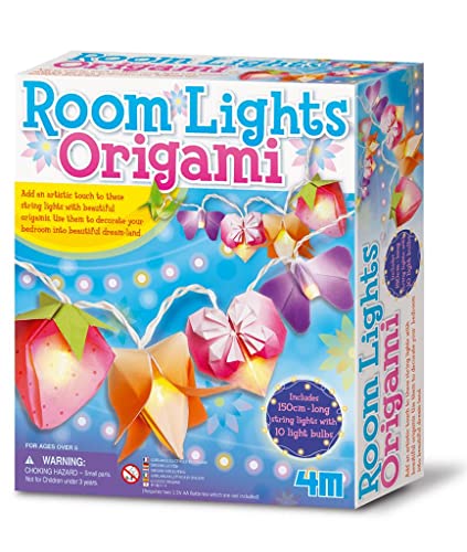 KidzMaker - Origami Flower Lights - DIY...