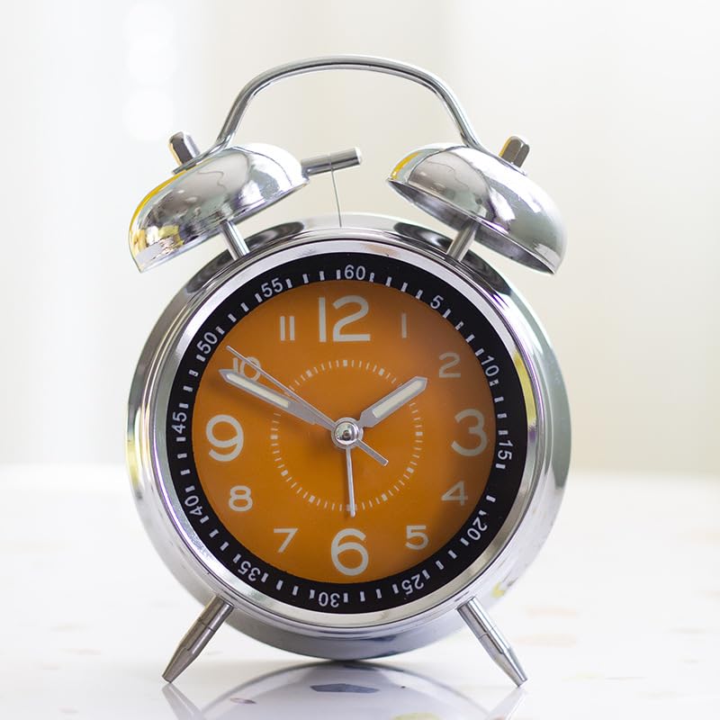 Amazon.co.jp: 絶対起きれる目覚まし時計 アナログ ベル 目覚まし時計