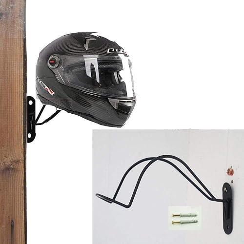 Ganchos de pared de metal para casco, organizador de entrada montado en la pared resistente para casco ecuestre, casco de motocicleta, sombreros,