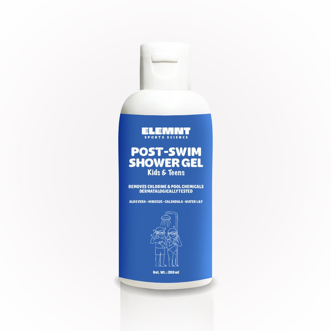 Elemnt Kids Post Swim Shower Gel for Kids & Teens | Chlorine & Odour Cleansing Body Wash | Dermatologically Tested Shower Gel | Vegan | Nourishing After Swimming Body Wash | Removes Chlorine & Soothes sensitive skin | 200 ML-image-28