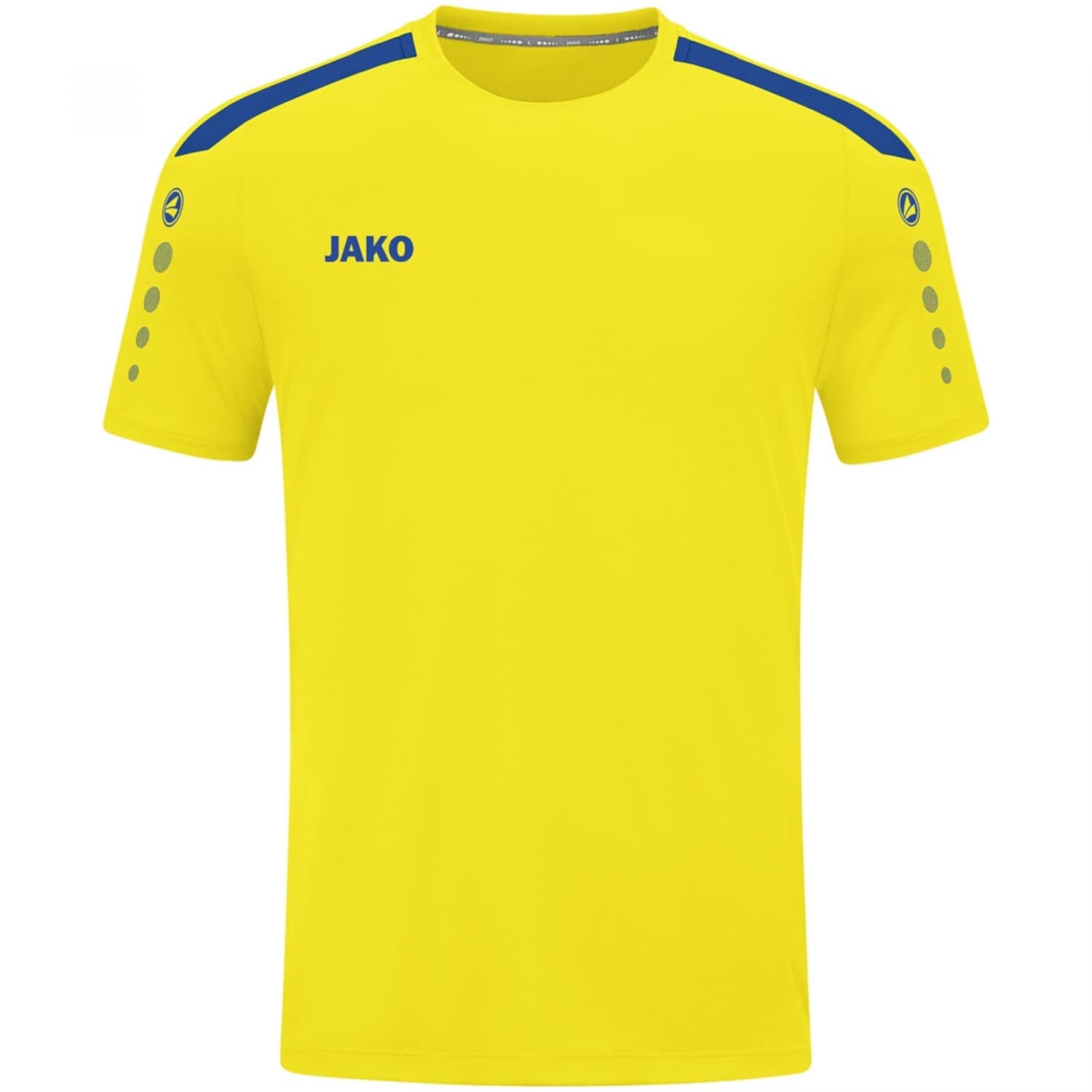 JAKO Damen Trikot Power, Kurzarm, Citro/royal, 34