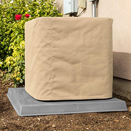 Super Sale 🛒 SugarHouse Outdoor Air Conditioner Cover - Premium Marine Canvas - Made in The USA - 7-Year Warranty - 24 x 24 x 24 - Tan 60% Off Discount SugarHouse Outdoor Air Conditioner Cover - Premium Marine Canvas - Made in The USA - 7-Year Warranty - 24 x 24 x 24 - Tan