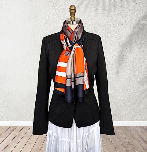 Wrapables® Silk Like Satin Polyester Large Scarf Wrap3