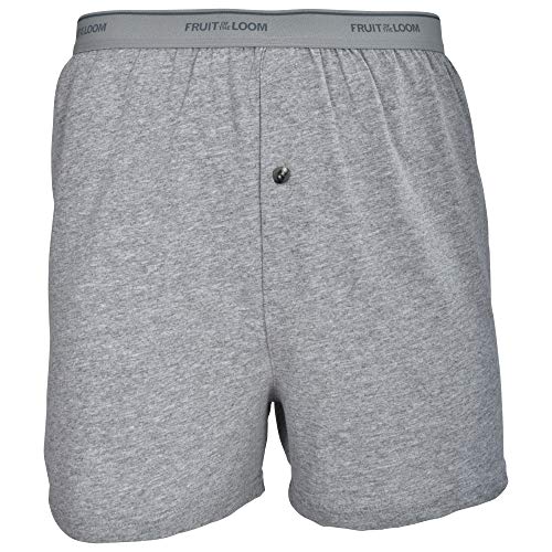 Fruit of the Loom 3-Pack Assorted Cotton Knit Boxer Shorts