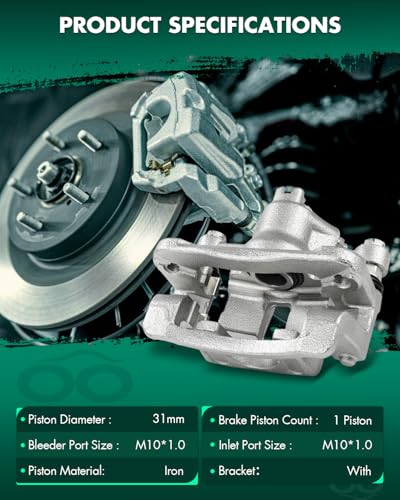 Image of SCITOO Rear Right Passenger Side Disc Brake Caliper 19B3476