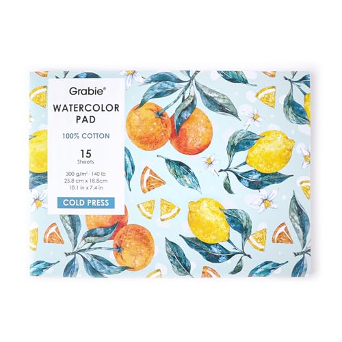 10 Best Watercolor Paper Pads Every Artist Needs to Try 1 Grabie Watercolor Paper Pad 15 Sheets B5