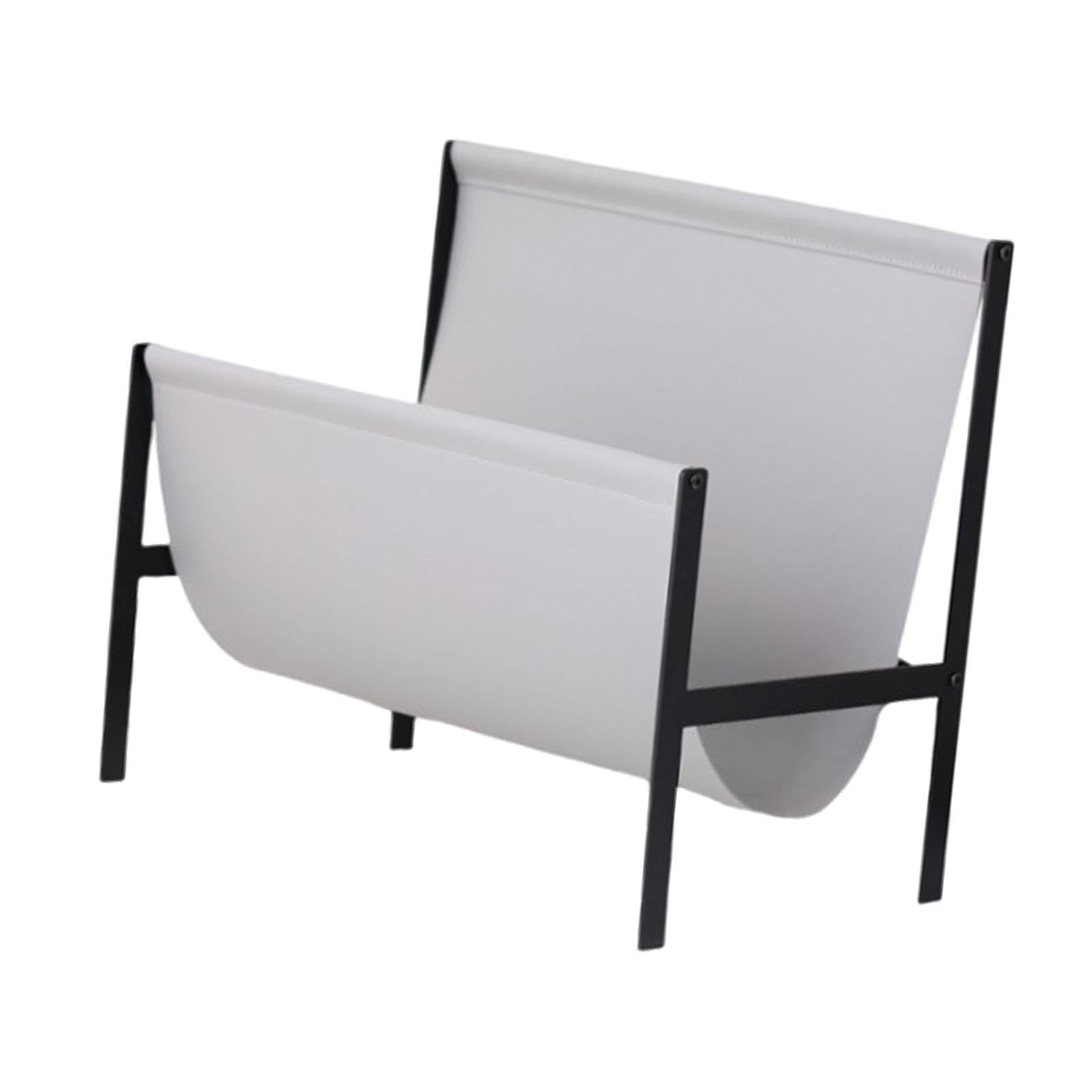 CALANDIS Magazine Rack Decoration Desktop Magazine Holder for Nursery Standing Office Gray | Magazine Racks | Home Organization | Household Supplies & Cleaning | Home & Garden-picture-13