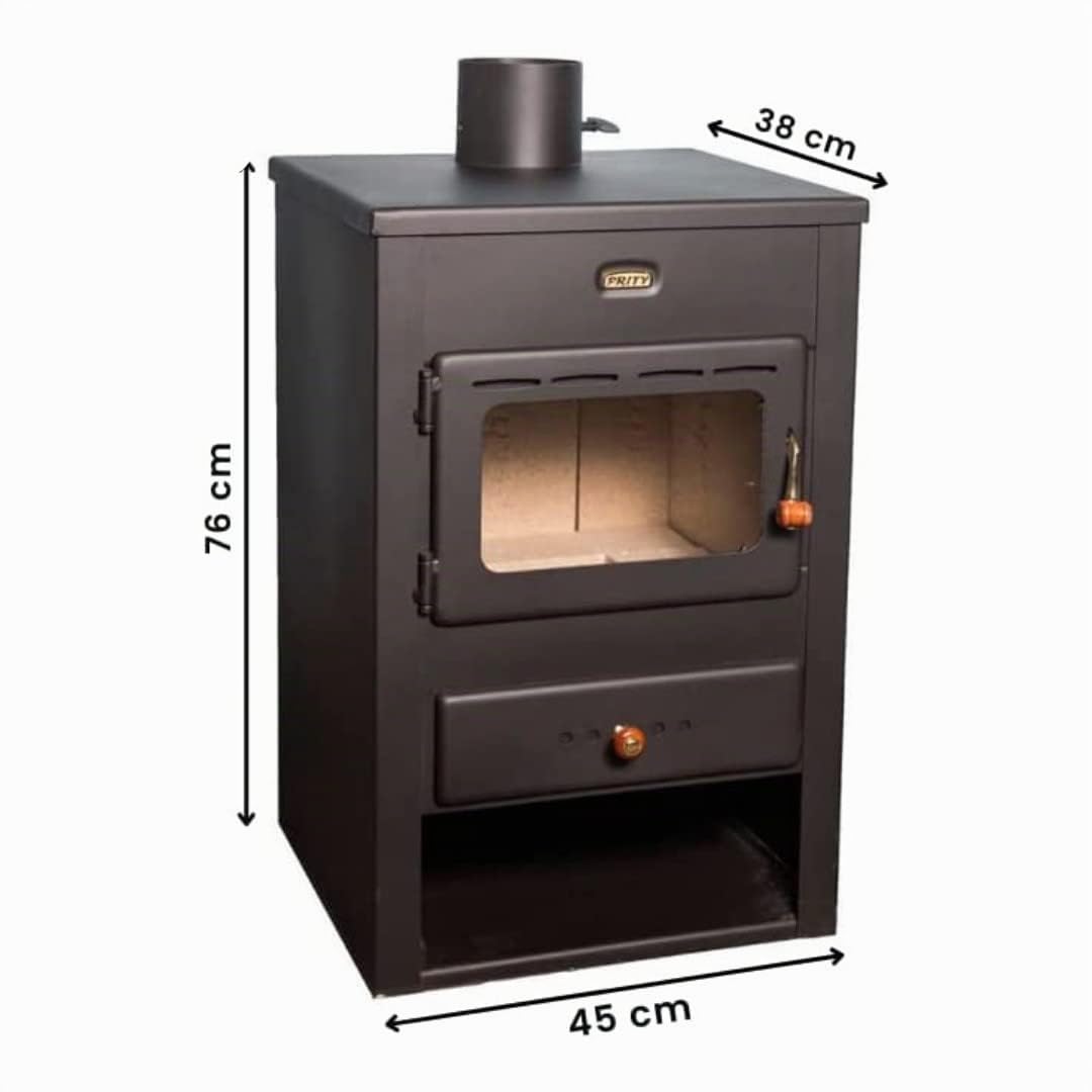 Poêle à Bois Prity K1 9,5 KW
