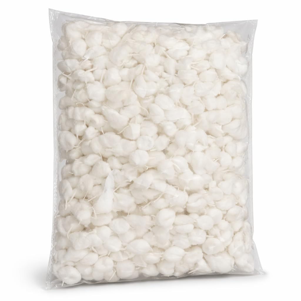 Cotton Wicks for Puja, White Soft Pure Handmade Rui Batti for Diya, Pooja, Temple, Festival & Daily Worship, Pack of 500-image-32