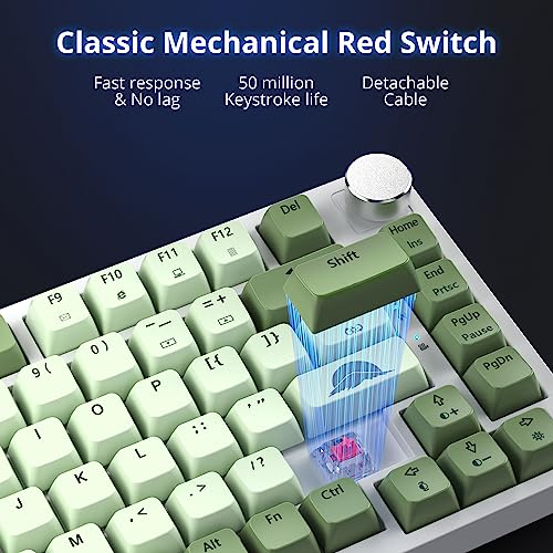 Teclado Mecánico Gamer 75% Fogruaden USB-A miniatura 6