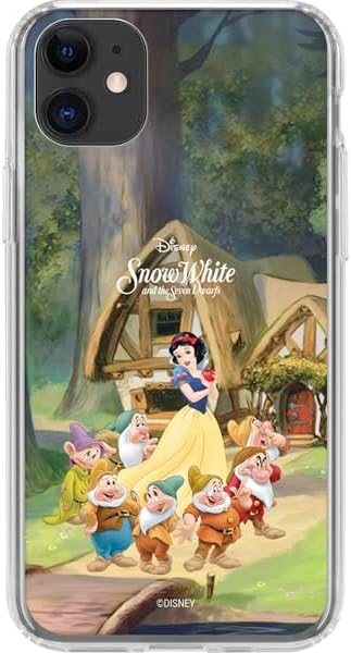 Skinit Clear Phone Case Compatible with iPhone 11 - Officially Licensed Disney Snow White Classic Cover Design