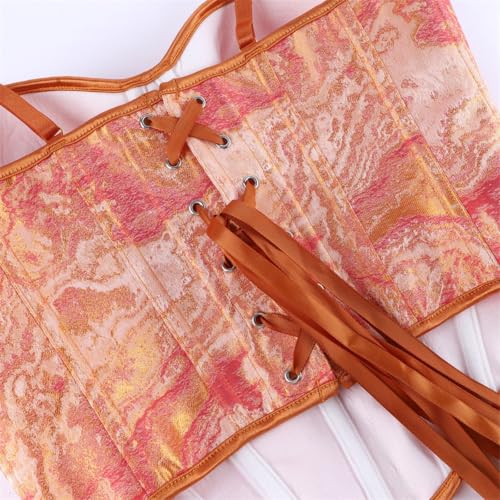 Corsé para mujer estilo vintage sexy con push up y diseño de varillas sobrepecho 6