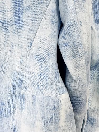 Women's Two Piece Set for Lapel Long Sleeve Blazer Coat High Waist Wide Leg Pant Sets Female Fashion Outfits4