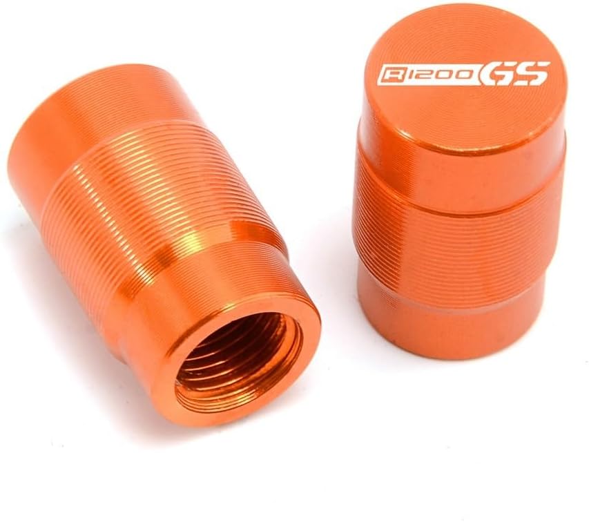 Z - Tapas de válvula de rueda de aluminio para BMW R 1200 Gs R1200GS Lc Adv, cubiertas herméticas X (talla  naranja)