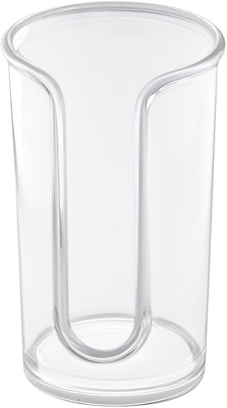 Dispensador de vasos desechables iDesign, transparente | Encimeras de baño
