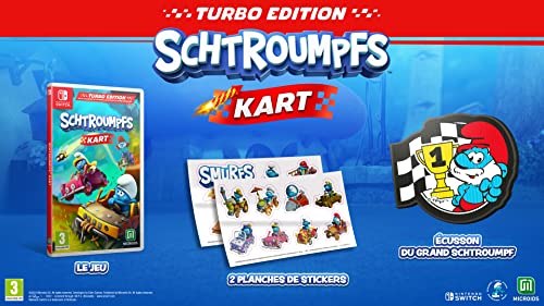 Jeu PS4 Les Schtroumpfs Kart Turbo Edition Microids