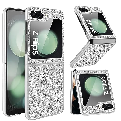 Coque Samsung Z Flip 5 antichoc à 360 degrés scintillante