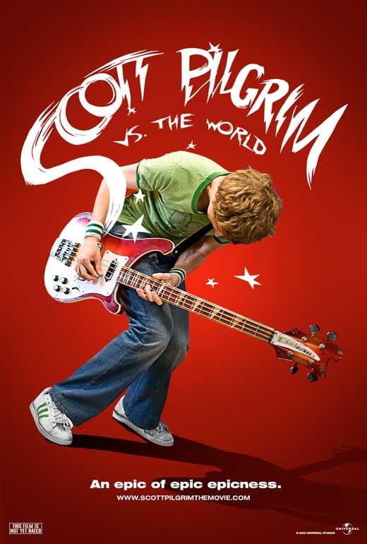 Scott Pilgrim vs the World Movie Poster Print (11 x 17)