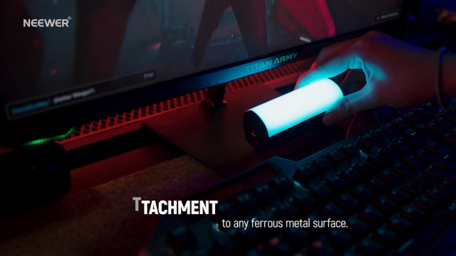 Amazon.com : NEEWER Pro Magnetic Handheld Light Wand with APP DMX