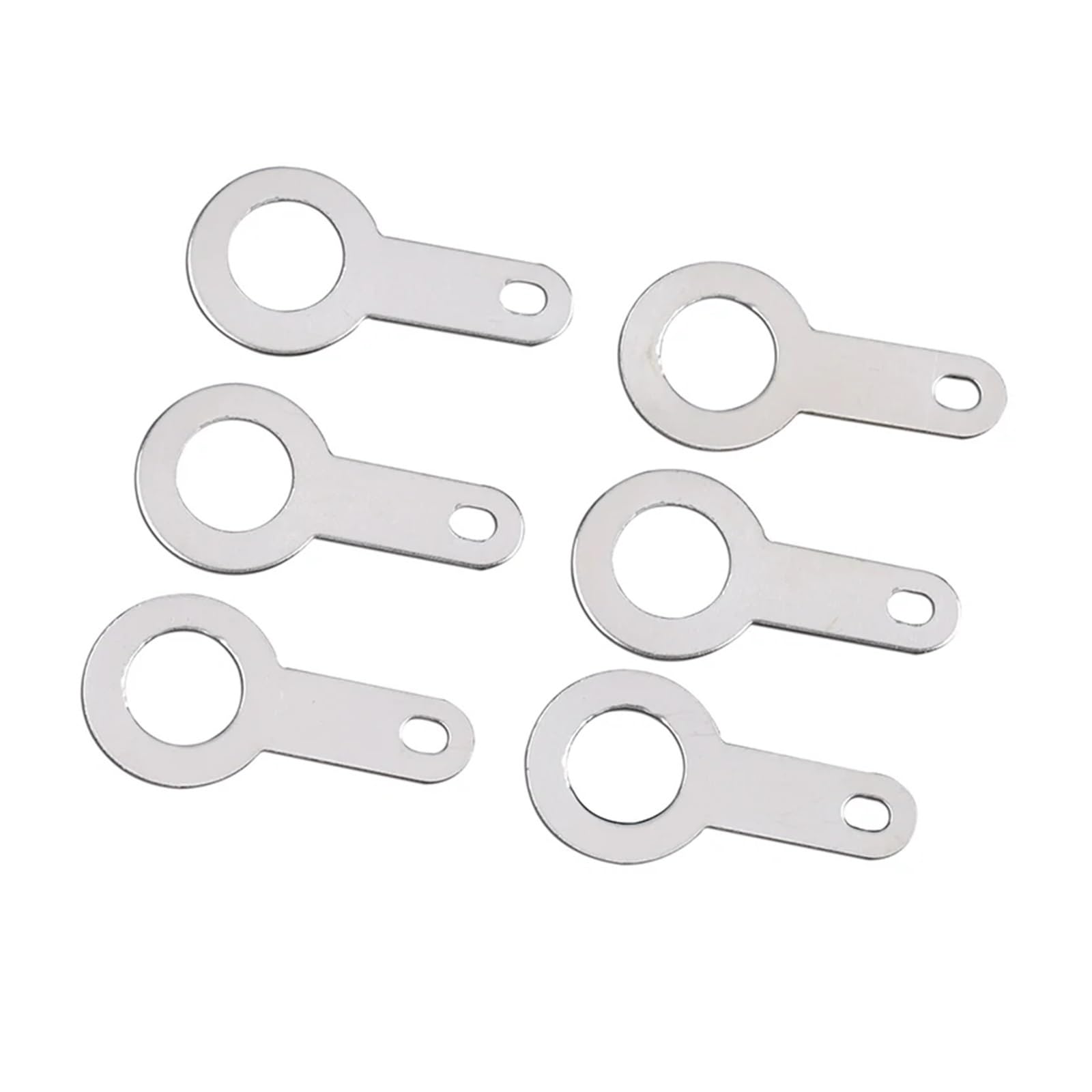 Einloch-Kabelschuh, 20/50 Stück Kupfer M2.2-M8.2 PCB-Anschluss for elektrische Verkabelung(M2.2 50pcs)