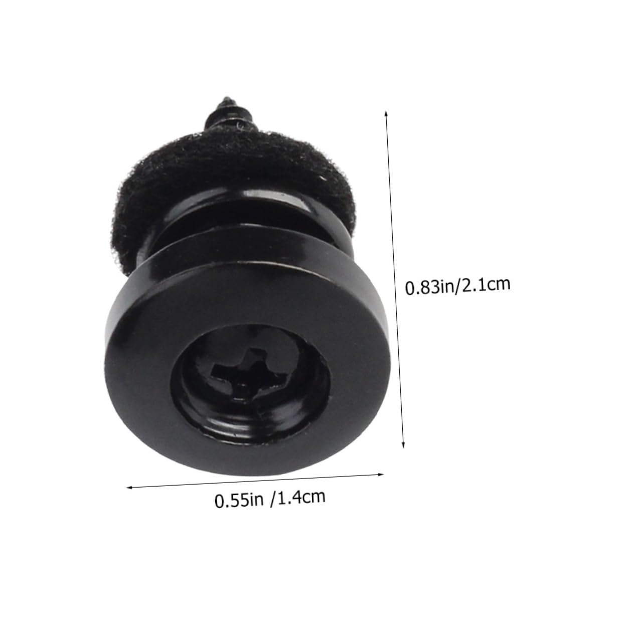 BESPORTBLE 12Pcs Slip Guitar Strap Button Set Durable Strap Locks for Electric Guitar Bass Slip Resistant Design Multi Instrument Compatibility Secure Reliable Performance