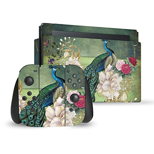 Autocollant Nintendo Switch paon animaux pour personnaliser console Joy-Con et dock