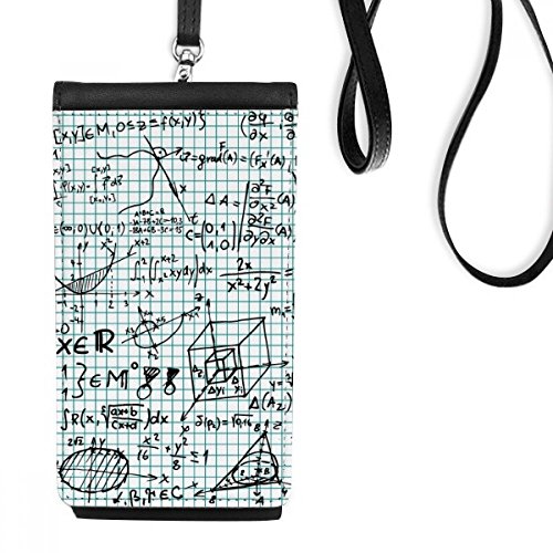 Porte-monnaie cadeau formules mathématiques pour passionné de science et calcul